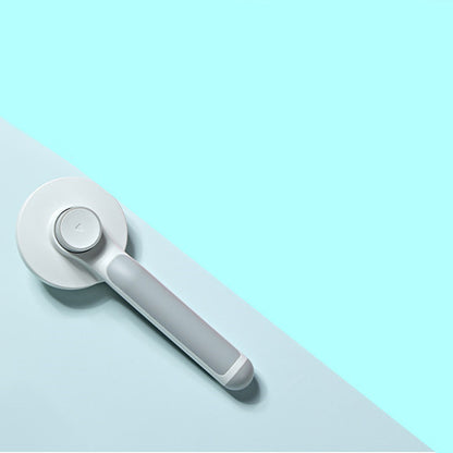 Self-Cleaning Pet Deshedding Comb with Ergonomic Round Handle – Comfortable & Easy Grooming for Cats & Dogs