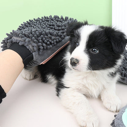 Pet Bathing & Grooming Glove 2-in-1 – Clean, Massage & Pamper Your Dog or Cat