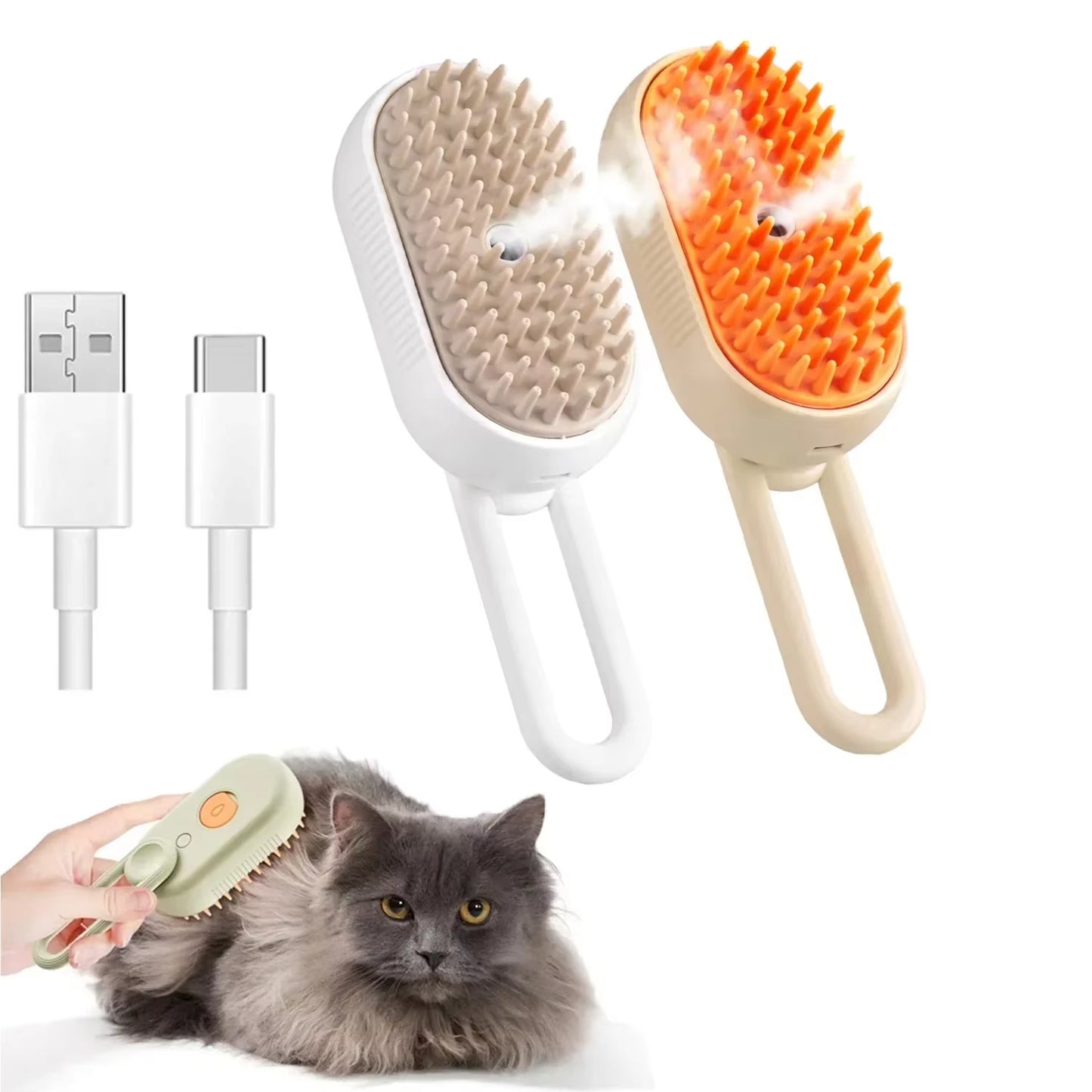 Meravo™ 3-in-1 Steam & Massage Pet Brush