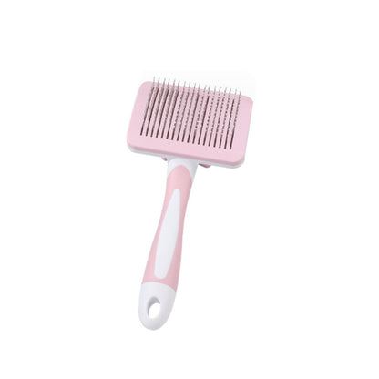 Pet Self-Cleaning Slicker Brush – Effortless Grooming for Dogs & Cats