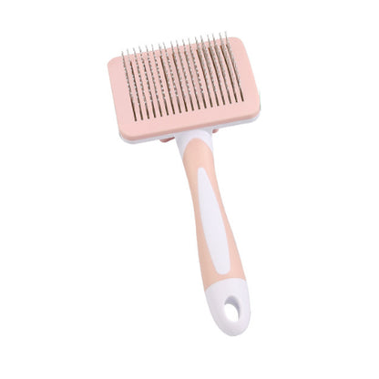Pet Self-Cleaning Slicker Brush – Effortless Grooming for Dogs & Cats