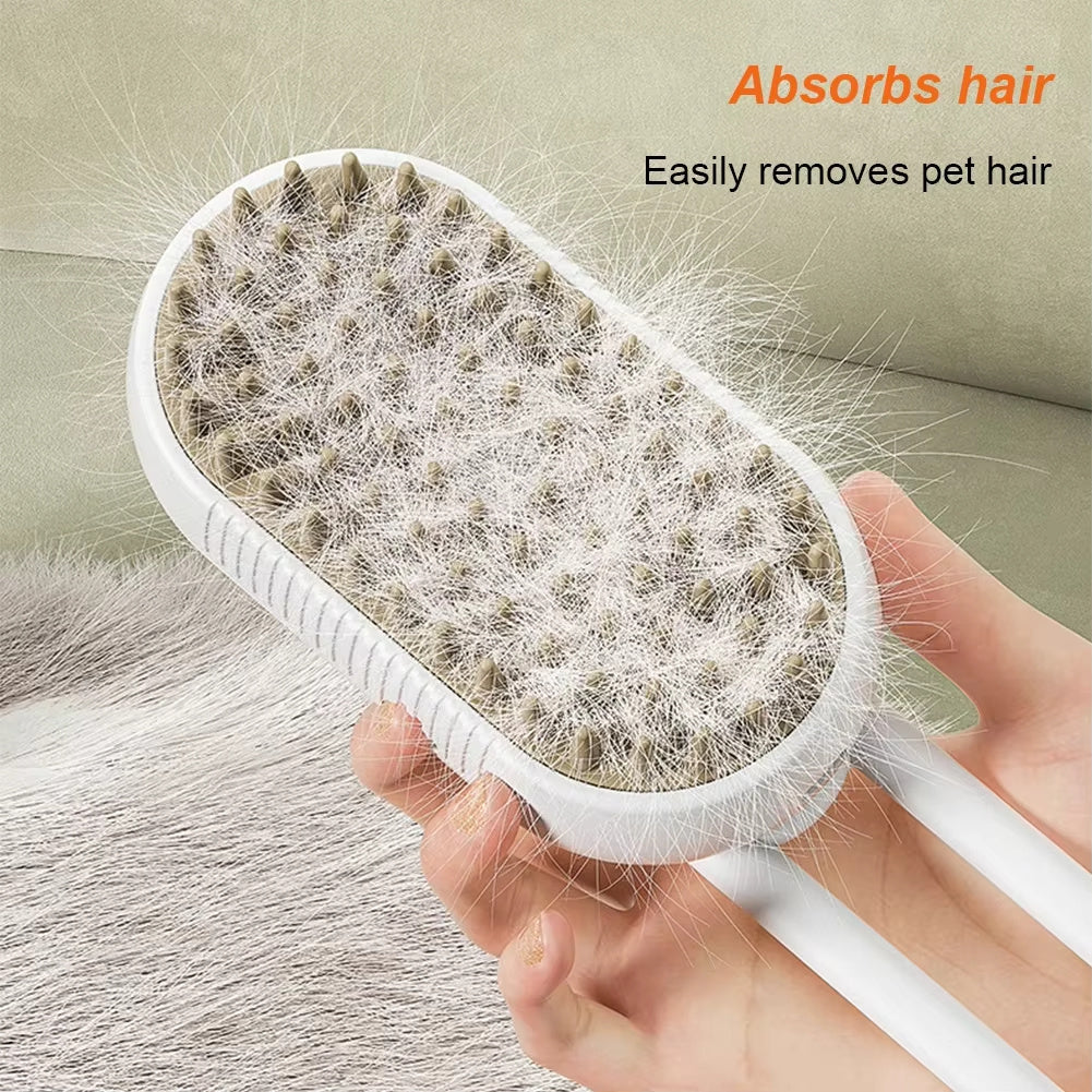Meravo™ 3-in-1 Steam & Massage Pet Brush